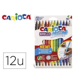 Rotulador Carioca Birello Bipunta Caja De 12 Colores Surtidos Precio: 2.8900003. SKU: B1AWN7S3ND