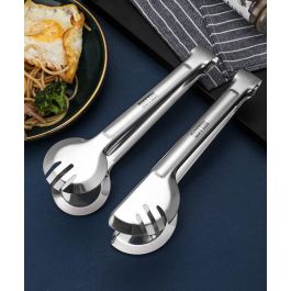 Pinzas de cocina multiuso Quttin 23.5 cm acero (36 Unidades) Pinzas de cocina multiuso Quttin 23.5 cm acero (36 Unidades)