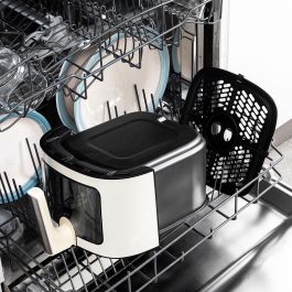 Freidora de Aire InnovaGoods Vynner Pro 6500 Crema 1700 W 6,5 L Acero Inoxidable Freidora de Aire InnovaGoods Vynner Pro 6500 Crema 1700 W 6,5 L Acero Inoxidable