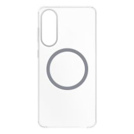 SAMSUNG GP-FFS937YCA Funda Transparente Qi2 para Galaxy S25 Edge, Silicona, Resistente a Golpes y Rayones