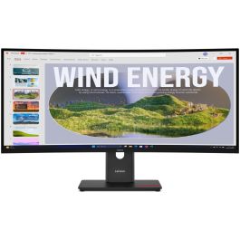 Lenovo T34WD-40 Monitor ThinkVision 34" Curvo VA WQHD (3440x1440) 120Hz USB-C Docking 96W Precio: 536.78999979. SKU: B1368DKMG3
