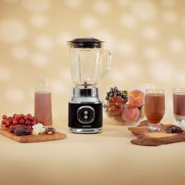 Batidora de Vaso Cecotec RetroTwist Negro