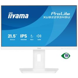 Iiyama ProLite XUB2293HSU-W7 Monitor 21.5 Pulgadas 54.6 cm IPS Panel LED 1920x1080 100 Hz Blanco
