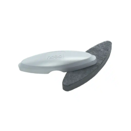 Borrador De Pizarras De Cristal Nobo Plata