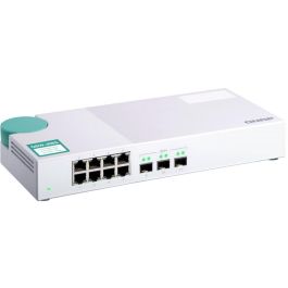 QNAP QSW-308S Switch No Administrado 8 Puertos Gigabit Ethernet + 3 Ranuras SFP+ 10G