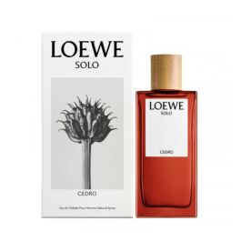 Loewe SOLO LOEWE CEDRO Eau de Toilette para Hombre 50 ml - Fragancia Amaderada Especiada con Cedro, Petit Grain y Lavanda