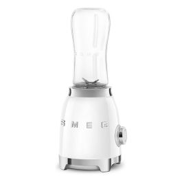 Smeg PBF01WHEU Batidora de Vaso de Acero Inoxidable, Blanco