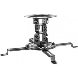 EQUIP Soporte de Techo Universal para Proyector Beamer hasta 13.5kg, Negro
