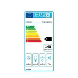 Samsung NK24M3050PS Campana de Pared Decorativa 60cm Gris con Potencia de Succión 512 m³/h y 3 Velocidades