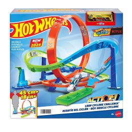 Pista Hot Wheels Ciclón Looping Extremo Htk16 Mattel