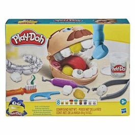 Play-Doh Dentista Bromista - Set de Plastilina con 8 Botes, Paciente y Herramientas (454g) para Niños +3 Años
