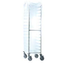 MATFER Carro Gastronorm GN 2/1, con Funda Rollo de 200 Unidades, Medidas 600 x 400 mm, para Almacenaje y Transporte de Alimentos Precio: 172.49999943. SKU: B168EDGSST