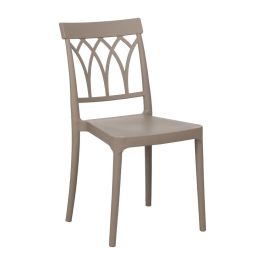 Silla de Comedor Taupé 42 x 54 x 83 cm