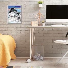 Ravensburger RAV00025829 CreArt Kids - Kit de Pintura por Números "Besos de Husky" 18 x 24 cm, para niños de 7 años o más