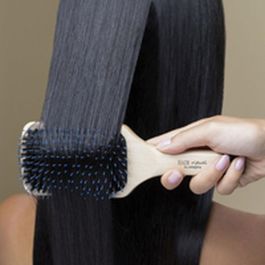 Sisley Cepillo de Cabello con Cerdas de Jabalí y Picos Elásticos - Desenreda Suavemente, Estimula el Cuero Cabelludo, Aporta Brillo y Luminosidad