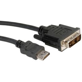 ROLINE 11.04.5532 Cable DVI-D a HDMI, Macho a Macho, 3m, Negro Precio: 23.0384. SKU: B18RAPWYJC