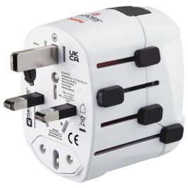 HAMA TRAVEL Adaptador universal 3 Polos