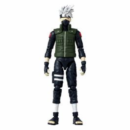 Figura Anime Heroes - Bandai - Naruto Shippuden - Kakashi Hatake (Cuarta Gran Guerra Ninja) - 17 cm