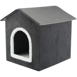Trixie TRI4057589379115 - Refugio Livia para mascotas - 38x41x44 cm - Gris oscuro y Blanco