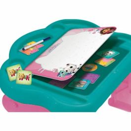 Lisciani LIS8008324103355 Mesa Educativa Gabby Dollhouse: Más de 10 juegos fáciles y divertidos para niños y niñas