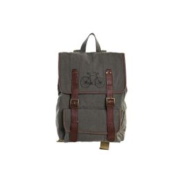 Mochila Casual DKD Home Decor Canvas Bicicleta Gris Marrón (33 x 12 x 47 cm) Precio: 28.58999979. SKU: S3027875