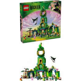 LEGO 75684 Wicked Bienvenido a Emerald City - Juguete coleccionable con Glinda y Elphaba