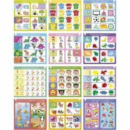 EDUCA EDU8412668203945 Conector Baby - Juego educativo para niños de 2+ años - 65 preguntas y 12 temas en formato libro