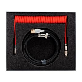 Phoenix technologies Kioru Cable Aviador en Espiral para Teclado Mecánico Tipo C - Estilo Profesional y Minimalista