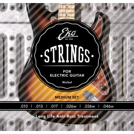 EKO Juego de Cuerdas Eléctrica Nickel Regular 10-46 Eko Precio: 3.914592. SKU: B163PNG22Q