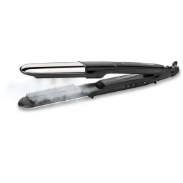 BaByliss ST496E Plancha para el pelo a vapor Steam Shine con función iónica y placas de cerámica de 39 mm, 5 temperaturas hasta 230 °C Precio: 103.88999984. SKU: S0438147
