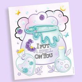 Canal Toys CTART017 - Laboratorio de Arte Estudio de Pintura Fluffy Paint ART 017