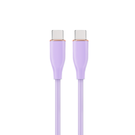 GEMBIRD CC-USB2S-CMCM-1.5M-P Cable USB 2.0 USB-C a USB-C 1.5M Silicona Morado Precio: 6.59000001. SKU: B1JFK9KP6G