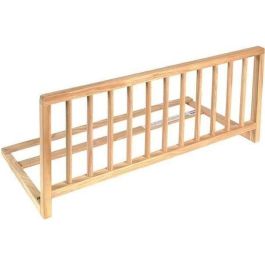 NIDALYS - Barra de cama de madera natural 90 cm - Estándar BS