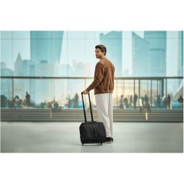 Wenger Legacy Black Series Bandolera para portátil de 15.6 pulgadas con bolsillo para tableta Negro