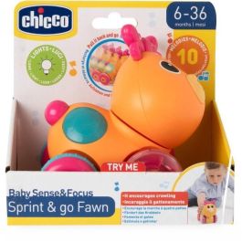 Chicco Cervatillo Sprint & Go 00012165000000 Vehículo de Juguete con Sonidos, Luces y Movimiento para Bebés +6 Meses