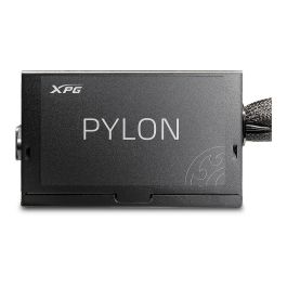 XPG Pylon 550W Fuente de Alimentación ATX 80 Plus Bronze, 550W, PFC Activo, 24-pin ATX, 2x PCIe 6+2 pines, Ventilador 120mm, Negro