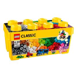 Lego 10696 Caja de Ladrillos Creativos Mediana 35 colores con ventanas, ojos y ruedas para construcción abierta y juego de vehículos +4 años Precio: 30.79000001. SKU: S2400572