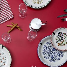 Home Deco Factory Quesera con Cuchara Parmesano, Vidrio y Acero Inoxidable, 200 ml con Tapa