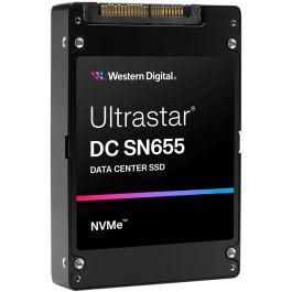 Western Digital SN655 WUS5EA176ESP7E3 SSD 7.68TB U.3 PCIe 4.0 NVMe Interno 6800MB/s para Servidor/Estación de Trabajo