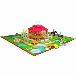 Megableu MEG3760046781598 Au Gallop Juego de Mesa Prepara tu caballo, entrénalo, gana la carrera