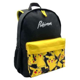 Mochila americano pokemon pikachu adaptable a carro 42x31x13,5 cm - modelos surtidos