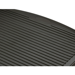 Q-connect Reposapiés Ajustable Ergonómico de Poliestireno, 450 x 115 x 340 mm