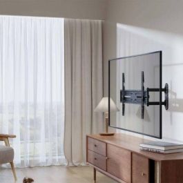 AISENS - SOPORTE ECO GIRATORIO, INCLINABLE Y NIVELABLE PARA MONITOR/TV 35KG DE 37-70, NEGRO