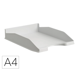 Archivo 2000 Bandeja Archivo Apilable 3 Posiciones Fondo Liso Formato A4 y Folio 345x255x60 mm Gris Precio: 1.5900005. SKU: BIX742GS