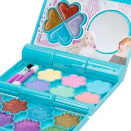 Disney Blister Estuche Maquillaje Frozen con Sombras de Ojo, Brillos de Labios y Pinceles