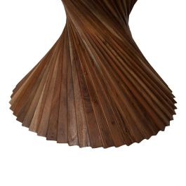 Mesa Comedor Marrón Madera de Acacia 130 X 130 X 76 cm