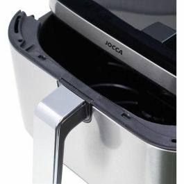 Jocca 2193 Freidora sin Aceite de Gran Capacidad 8 Litros, Potencia 1800W, Acero Inoxidable. Medidas: 30.3x38.3x35.1 cm