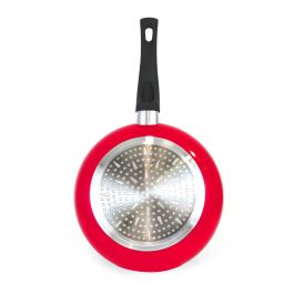 Sartén Wok 28 cm Roja Soft Touch Infinity Quttin (6 Unidades) Sartén Wok 28 cm Roja Soft Touch Infinity Quttin (6 Unidades)