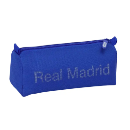 Safta Bolso Escolar Portatodo Real Madrid 3 Equipacion 25/26 Estuche con Una Cremallera 80x70x210 mm