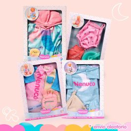 Nenuco Ropita de Diario para Muñeca 42cm. Conjunto de ropa infantil para Nenuco. Juguete apto para niños y niñas +1 año. Ref. CDU